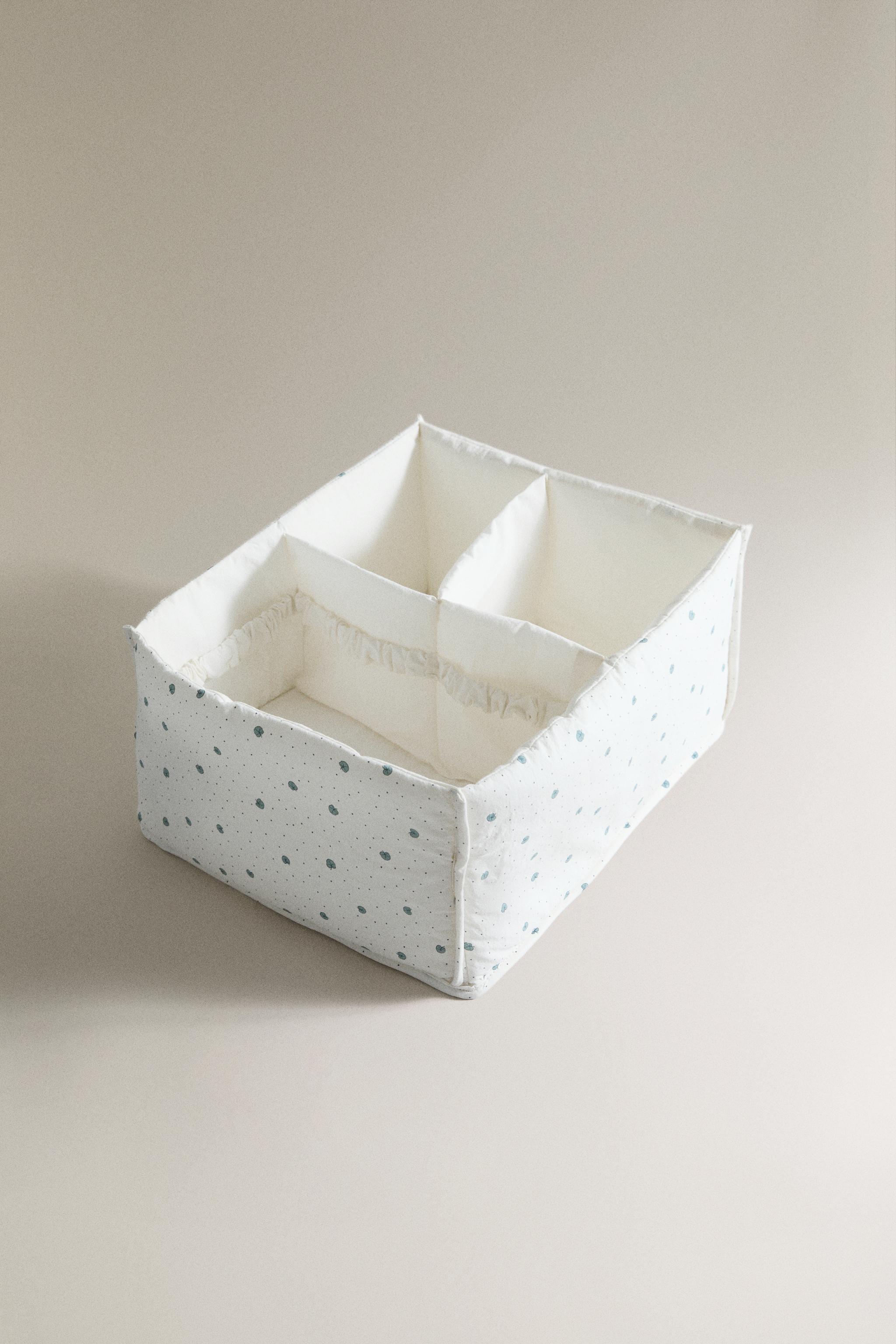RANGEMENT BÉBÉ COTON FEUILLES